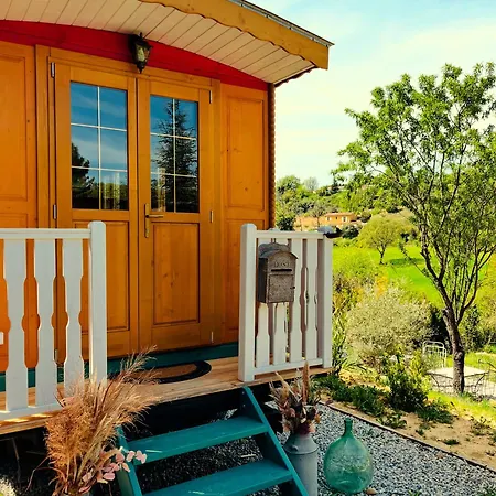 Casa de Campo Roulotte Boheme En Provence, Terra Luna, *